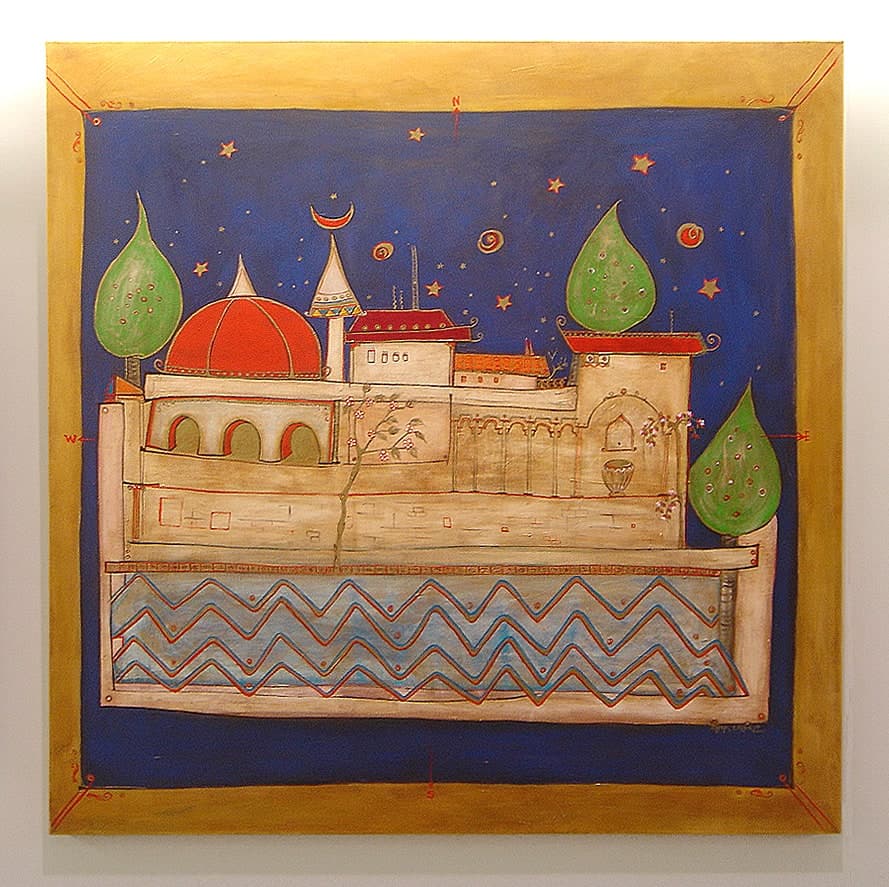 Zamansız Mekânlar V, 2006, Karışık teknik